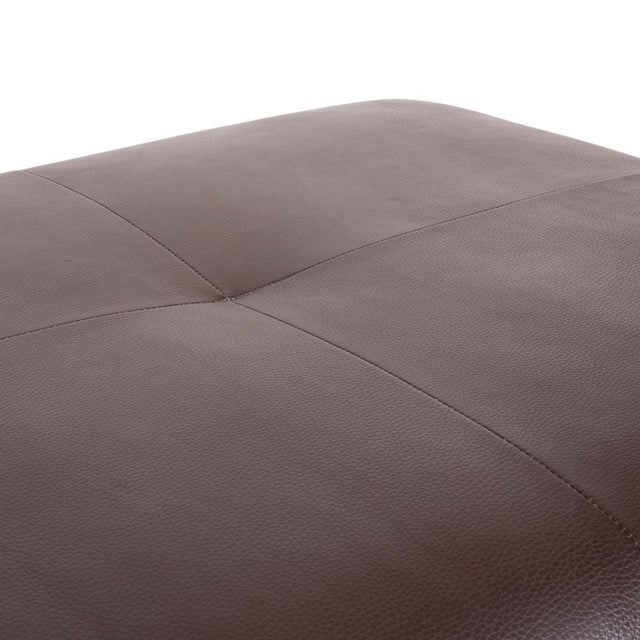 Dono 6100 Ottoman in Brown Leather from Rolf Benz For Sale - Image 4 of 9
