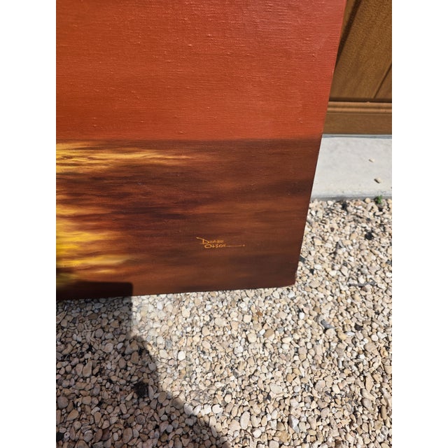 Paint Deane Olson Sailboat Painting For Sale - Image 7 of 11
