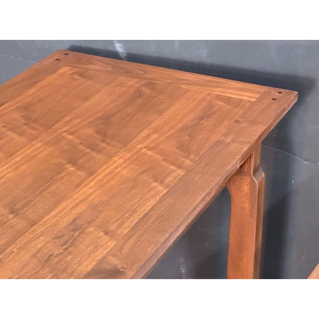 Dunbar Green & Green Expandable Dining Table & Consoles by Edward Wormley, 1959 For Sale - Image 11 of 12