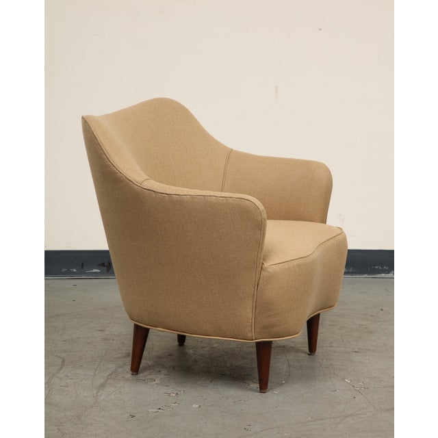 Mid-Century Modern Midcentury Italian Armchair by Gio Ponti for Casa E Giardino, 1950s For Sale - Image 3 of 9