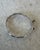 Contemporary 1980s Sterling Silver Bamboo Hinged Bangle Bracelet For Sale - Image 3 of 4