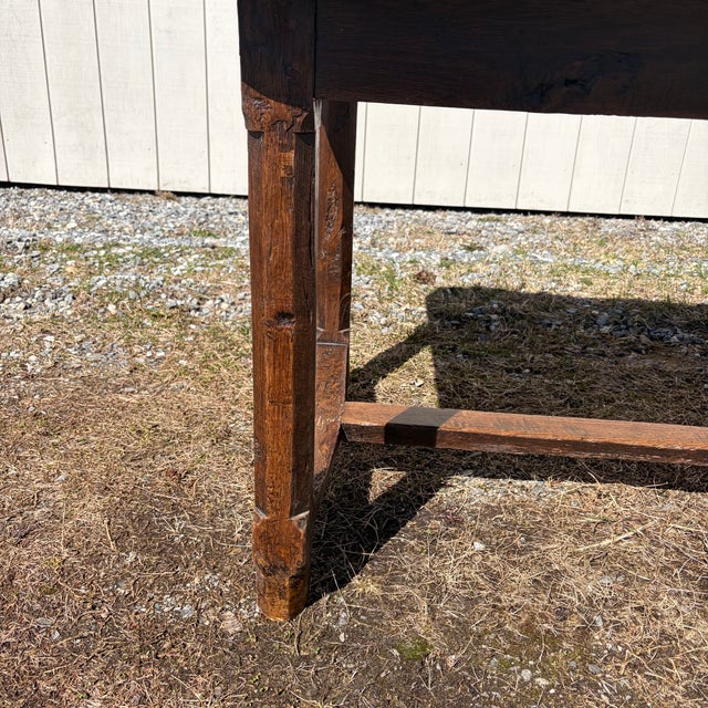 Antique French Very Large Farm Table Dining Table From Provence For Sale - Image 9 of 18