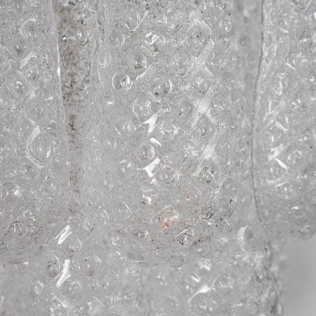 Spoon-Shaped Murano Glass Wall Sconce, Italy, 1980s For Sale - Image 7 of 10