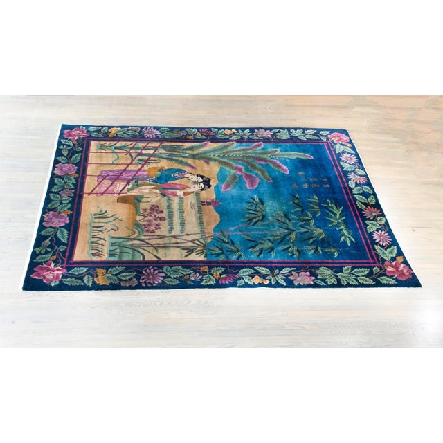 Early 20th Century Chinese Art Deco Rug For Sale - Image 15 of 15