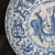 White Chinese Ceramic Plate,Qianlong Marked Blue and White Porcelain Plate Hand Painted Dragon Pattern For Sale - Image 8 of 11