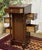Wood English Mahogany Music Stand, 1950s For Sale - Image 7 of 14