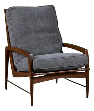 High-Back Lounge Chair by Dan Johnson for Selig
