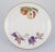Royal Worcester, England. A set of nine Evesham porcelain plates decorated with fruit and gold trim. 1980s. In excellent...