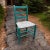 Charmingly authentic- naturally aged with rustic appeal and character showing chippy teal green paint and natural-aged to...