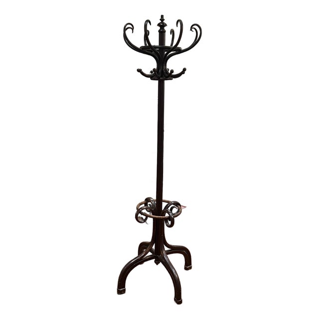 Late 19th Century Bentwood Hall Tree Thonet Style For Sale