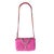 2020s Fuchsia Quilted Cotton Medium Chanel 19 Flap Bag For Sale - Image 5 of 8