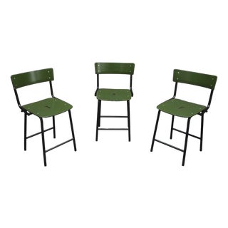 Mid-Century Chairs and Stools, 1960s Set of 3 For Sale