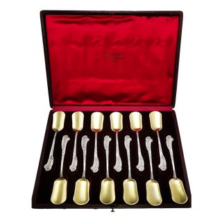Ice Cream Scoops from Odiot, Set of 12 For Sale