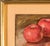 Mid-Century 1950s Italian Signed and Dated Still Life with Apples For Sale - Image 4 of 13