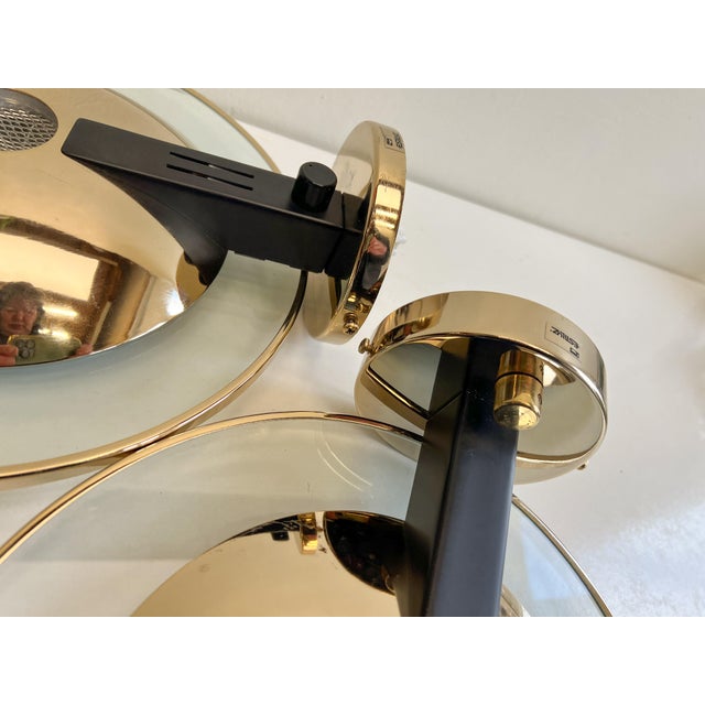 1990s Brass and Glass Wall Sconce from Estiluz, Spain, 1990s For Sale - Image 5 of 18