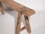 Antique Wooden Bench, 1870s For Sale - Image 6 of 7