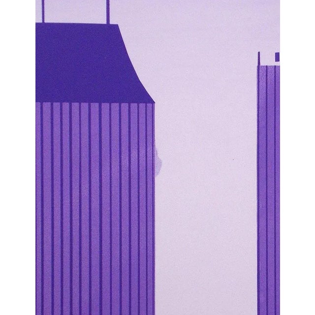 1990s Eyvind Earle "Central Park" Hand Signed Serigraph Fine Art New York For Sale - Image 5 of 6