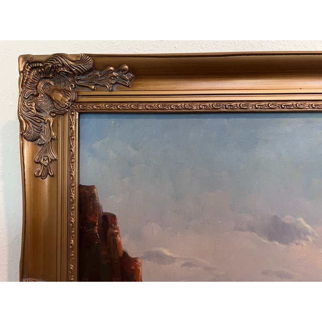 Mid 20th Century Gerhard Lukas Larsen (German 1911-1965) Oil Canvas Vintage, Maritime, Seascape For Sale In Jacksonville, FL - Image 6 of 9