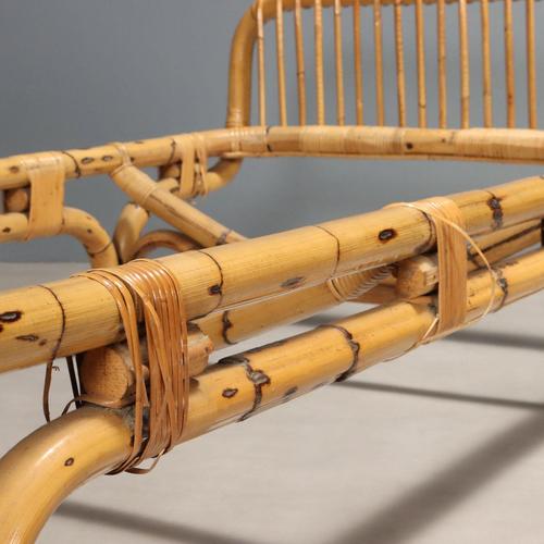Wood Bamboo Beds, 1970s, Set of 2 For Sale - Image 7 of 12