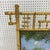 French Late 20th Century Faux Bamboo Giltwood French Decorative Firescreen For Sale - Image 3 of 11