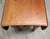 Wood Vintage Broyhill Cherry Drop-Leaf Sofa Console Table With Dual Drawers For Sale - Image 7 of 9