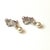 1940s Platinum Diamond and Pear Lever Back Drop Earrings 1 Inch Long, A Pair For Sale - Image 9 of 14