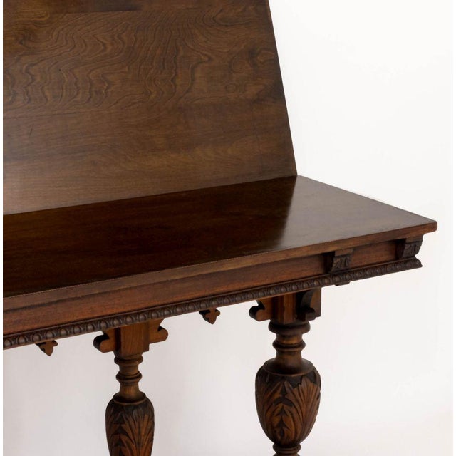 Jacobean Style Oak Refectory Table For Sale - Image 9 of 9