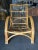 1950s Restored Two-Strand Slope Seat Rattan Chaise Lounge For Sale - Image 5 of 12