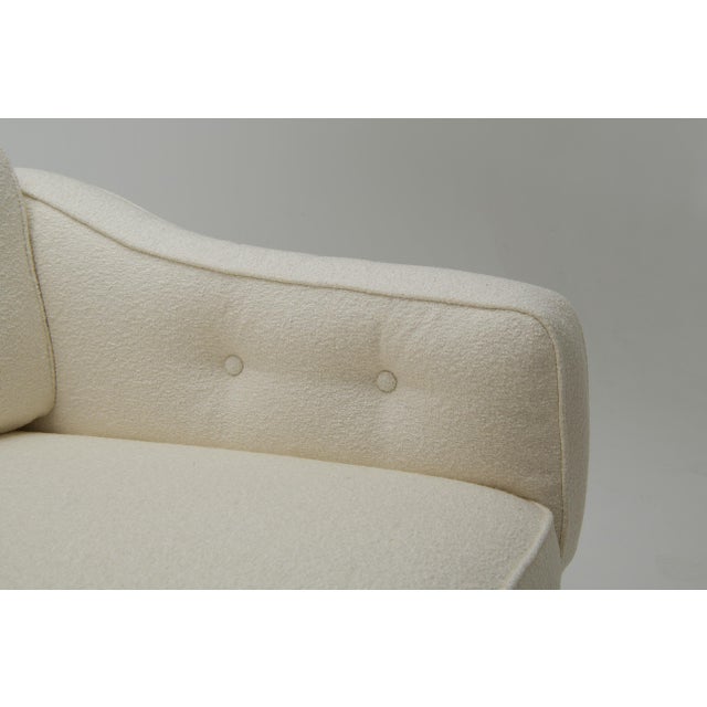 Monte Carlo Three-Seater Sofa in White Bouclé from Ingvar Stockum, 1960s For Sale - Image 9 of 10