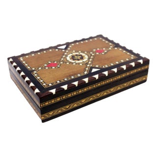 French Box in Marquetry, 1970 For Sale