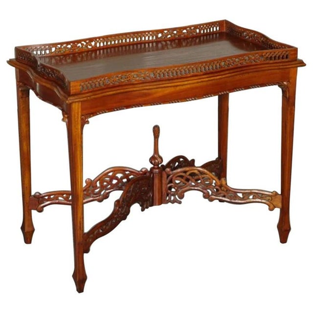 George III Chippendale Style Console Table For Sale - Image 10 of 10