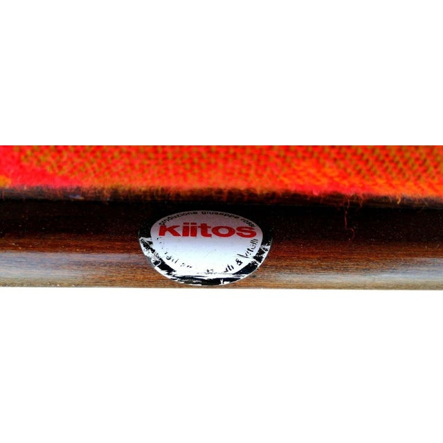 Orange Kiitos Ottomans by Ammannati & Vitelli for Rossi Di Albizzate, 1970s, Set of 2 For Sale - Image 8 of 9