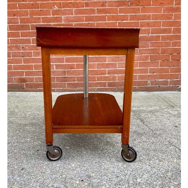 1940s Art Deco Serving Trolley Cart 1940s For Sale - Image 5 of 11
