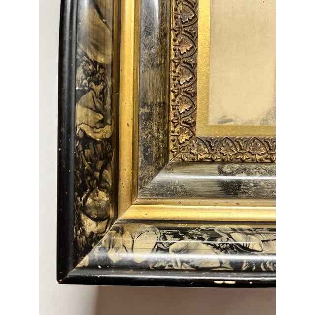 Print in Antique Decorative Eastlake Frame For Sale - Image 9 of 11