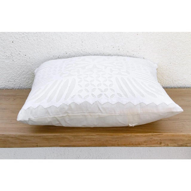 1990s Monsoon Star Applique Pillow Cover For Sale - Image 5 of 7