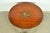 1940s Imperial Furniture Georgian Mahogany Pedestal Floral Painted Side Table or Tea Table, Circa 1940s For Sale - Image 5 of 12