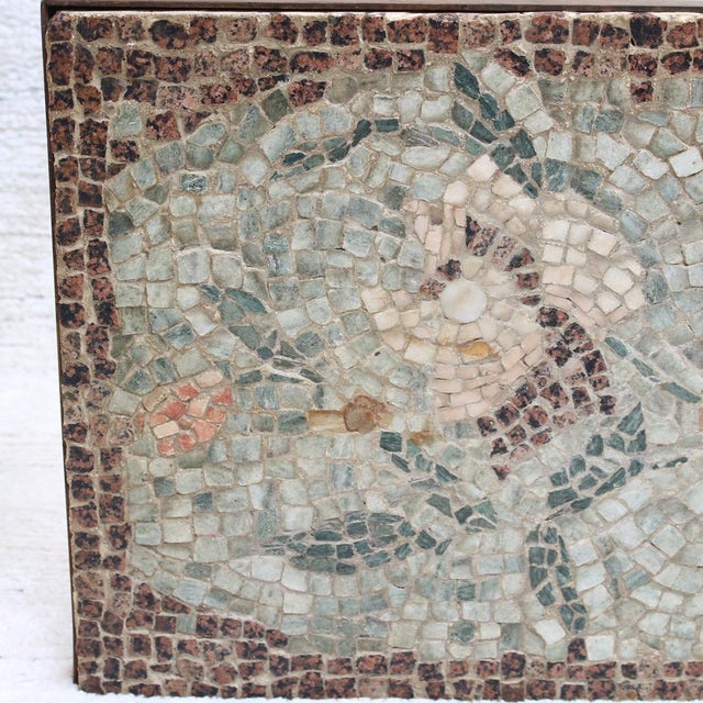 Vintage Low Table with Italian Style Mosaic Top, 1950s For Sale - Image 18 of 18