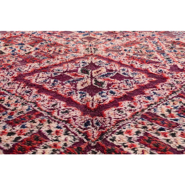 Late 20th Century Vintage Beni M'Guild Moroccan Rug, 06'06 X 12'05 For Sale - Image 5 of 10