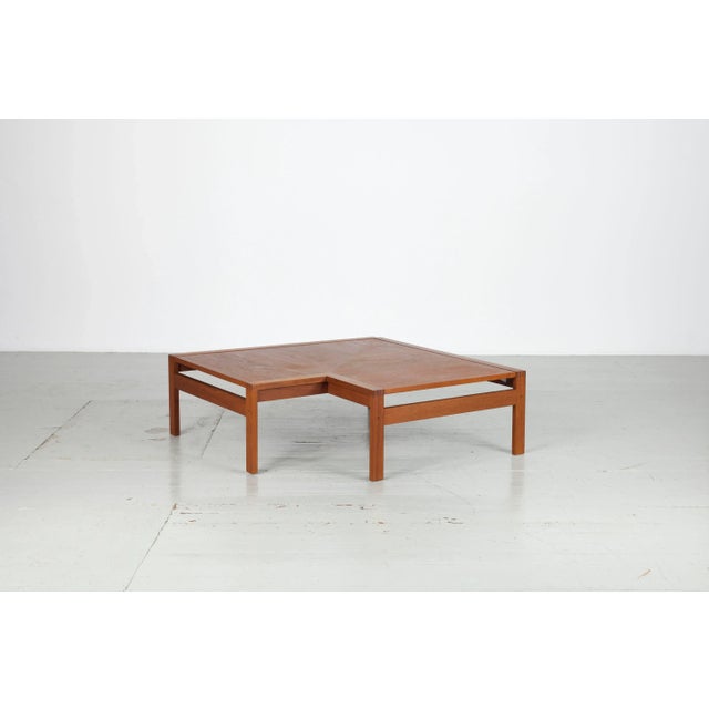 Wood Corner Coffee Table by Ole Knudsen & Torben Lind for France & Son, 1960s For Sale - Image 7 of 18
