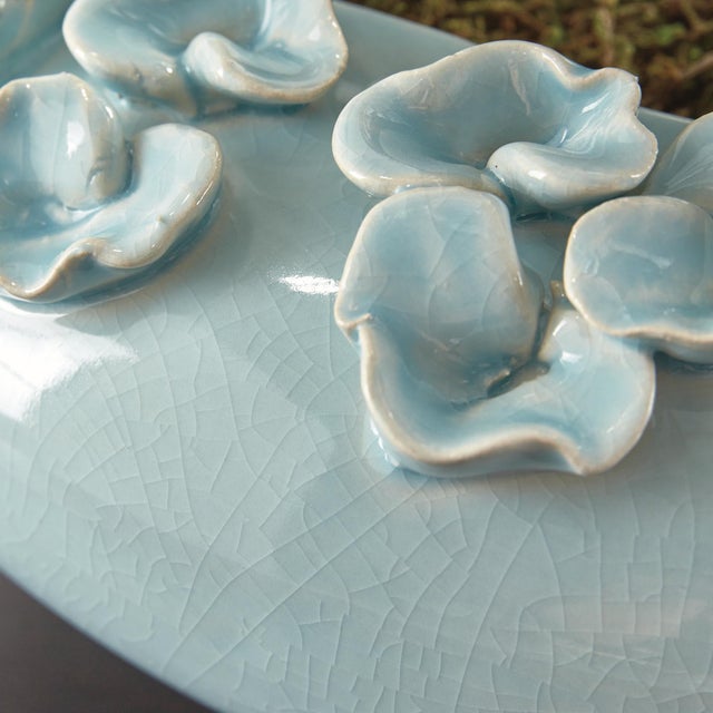 Petite Fleur Decorative Bowl For Sale - Image 9 of 10