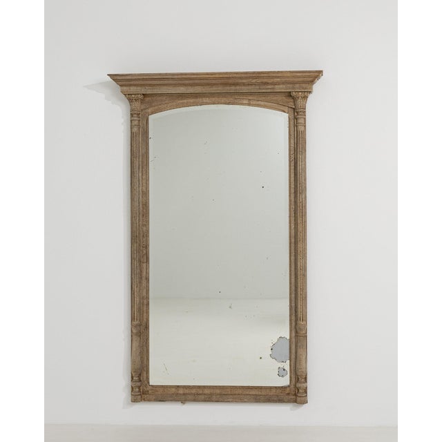 19th Century France Red Wood Full-length & Floor Mirrors For Sale - Image 4 of 9