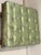 Light Green 1940s Gorgeous Antique Louis XVI Style Ottoman Silk Tufted Scrolled Feet For Sale - Image 8 of 12