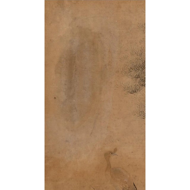 19th Century Chinese School Painting on Silk For Sale - Image 9 of 10