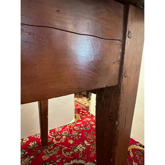 Antique French Oak Farm Table With Breadboards For Sale - Image 17 of 18