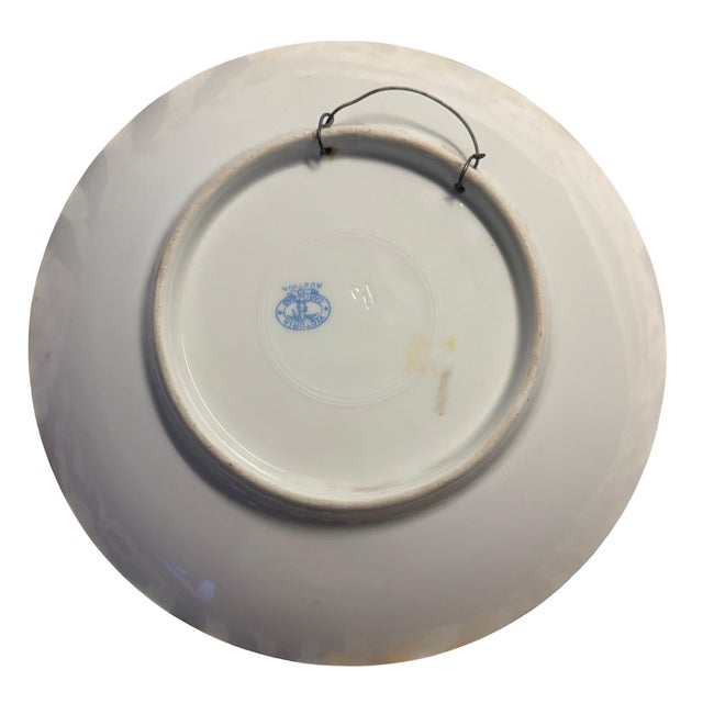 Late 19th Century Late 19th Century Victoria Carlsbad Austria Cabinet Plate For Sale - Image 5 of 8