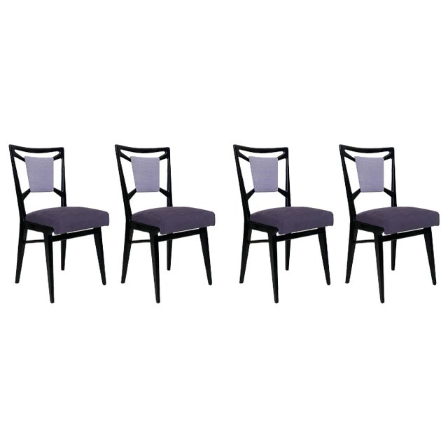 Vintage Chairs, 1950s, Set of 8 For Sale