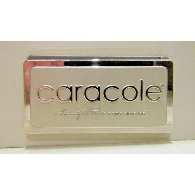 Wood New Caracole Modern Silver Leaf Hang Around Nightstand For Sale - Image 7 of 12