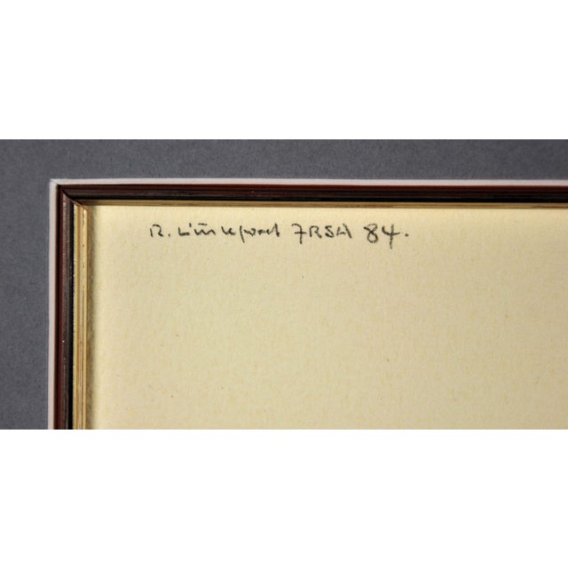 Robert Littleford, Oldham from the Surrounding Hills, 1984, Watercolour For Sale - Image 3 of 18