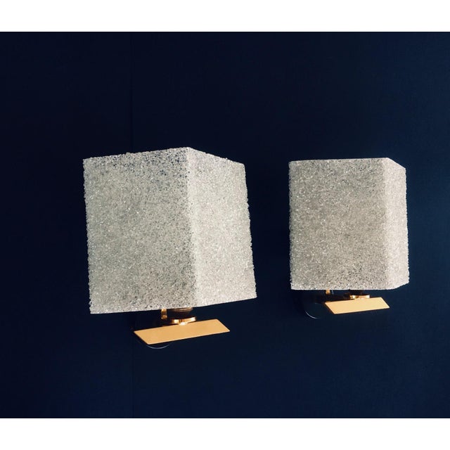 French Flush Mounted Wall Lamp Set, 1960s, Set of 2 For Sale - Image 13 of 15