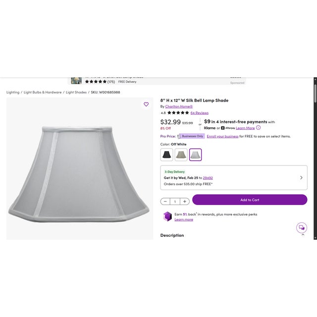 Art Nouveaux Table Lamp in a Vibrant Floral Pattern (14 in Form Socket to Base) For Sale In Charleston - Image 6 of 6